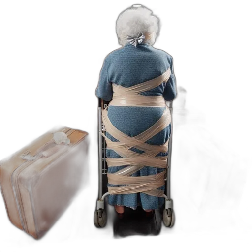 dress, furniture, robot, 3d render transparent PNG cut-out