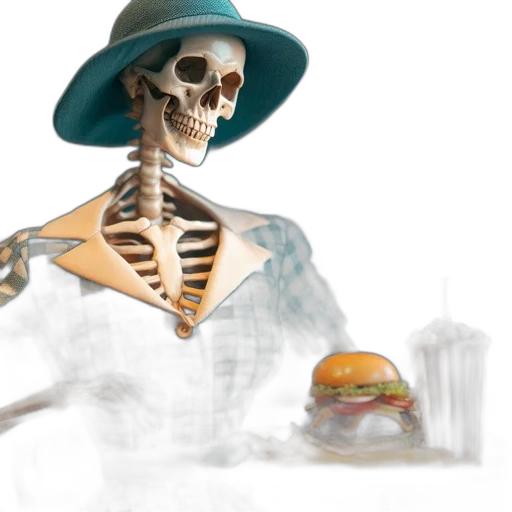 food, hat, animal, robot transparent PNG cut-out