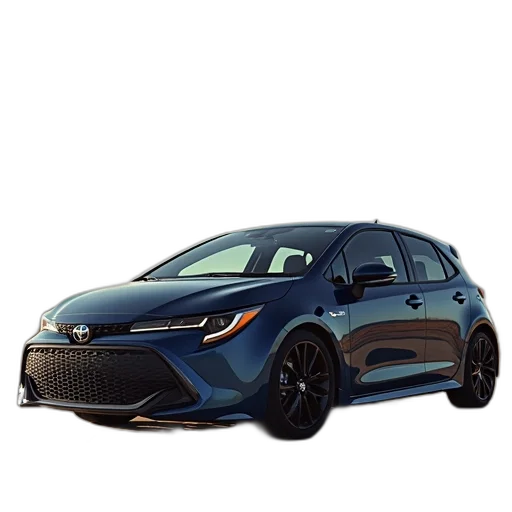 car, 3d render, photorealistic, 2021 transparent PNG cut-out