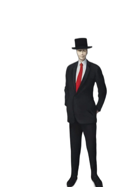hat, staff, jacket, robot transparent PNG cut-out