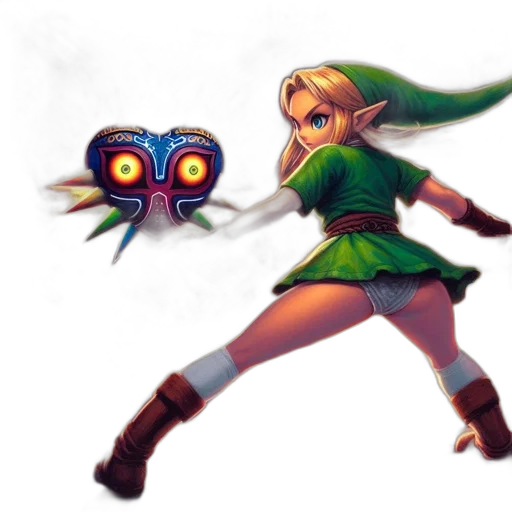 weapon, robot, mask, staff transparent PNG cut-out