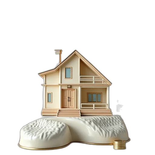 furniture, 3d render, concept art, photorealistic transparent PNG cut-out