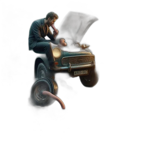 car, weapon, robot, concept art transparent PNG cut-out