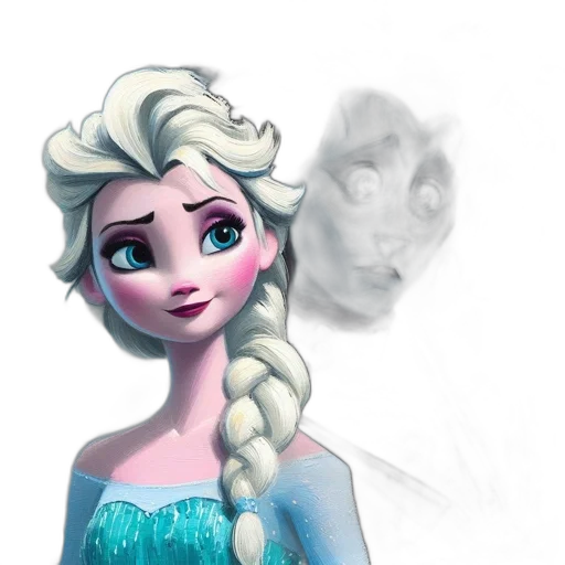 face, dress, concept art, fantasy art transparent PNG cut-out