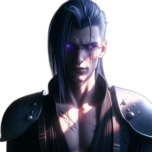 staff, face, cyberpunk, concept art transparent PNG cut-out