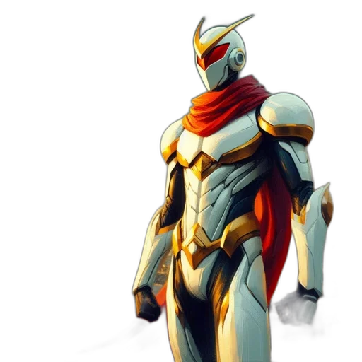 robot, mask, concept art, comic book art transparent PNG cut-out