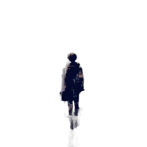 jacket, robot, umbrella, creature transparent PNG cut-out