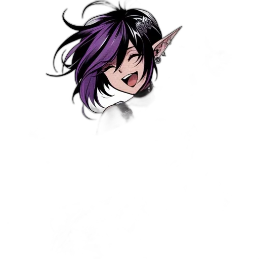 staff, mask, hair, dragon transparent PNG cut-out