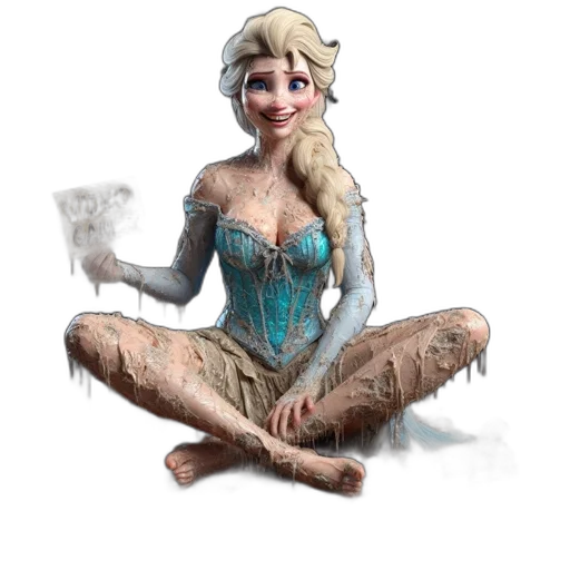staff, dress, fantasy art, concept art transparent PNG cut-out