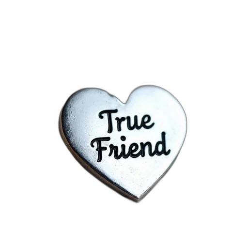 jewelry, 3d render, silver, heart-shaped transparent PNG cut-out