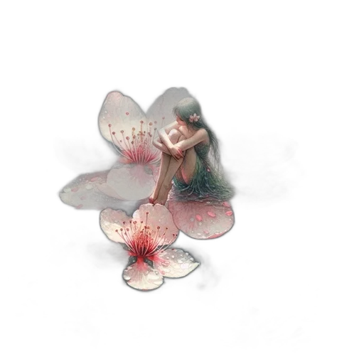 flower, jewelry, crown, creature transparent PNG cut-out