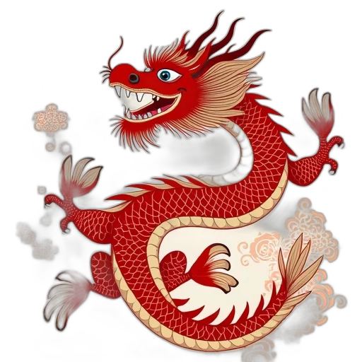 dragon, staff, fantasy art, concept art transparent PNG cut-out