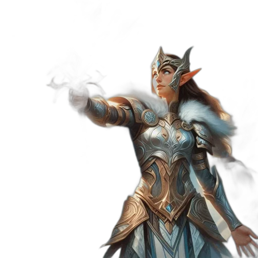 dragon, staff, fantasy art, concept art transparent PNG cut-out