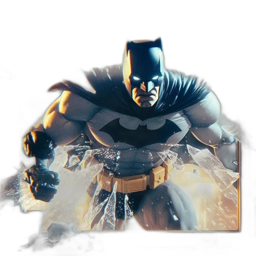 mask, comic book art, concept art, 3d render transparent PNG cut-out