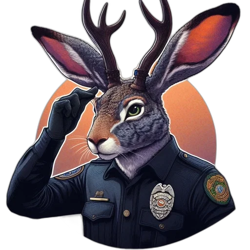 mask, staff, animal, jacket transparent PNG cut-out