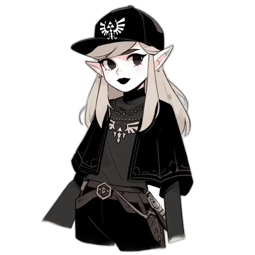 staff, hat, pixel art, cartoon transparent PNG cut-out