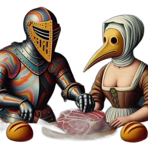 mask, food, robot, concept art transparent PNG cut-out