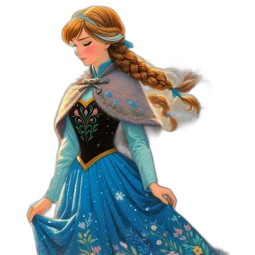 dress, jewelry, crown, concept art transparent PNG cut-out