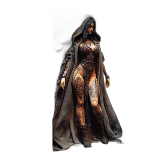 dress, 3d render, concept art, fantasy art transparent PNG cut-out