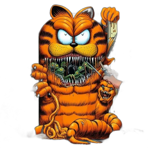 creature, animal, concept art, comic book art transparent PNG cut-out
