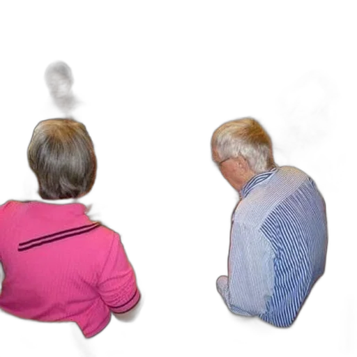 jacket, hair, mask, staff transparent PNG cut-out