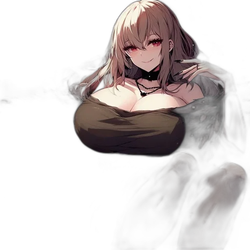creature, mask, dress, weapon transparent PNG cut-out