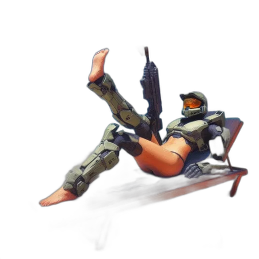 weapon, robot, furniture, shoes transparent PNG cut-out