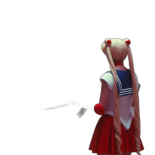 dress, staff, weapon, mask transparent PNG cut-out