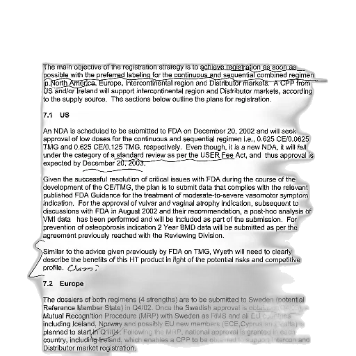 regulatory, plan, document, wyeth transparent PNG cut-out