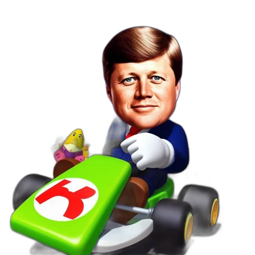 car, cartoon, image, portrays transparent PNG cut-out