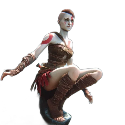 staff, creature, robot, concept art transparent PNG cut-out