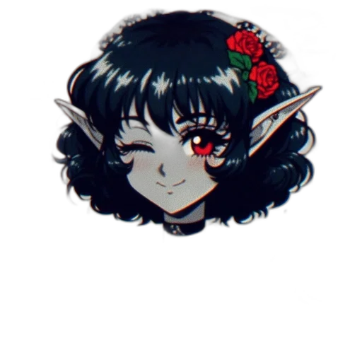 staff, dragon, flower, jewelry transparent PNG cut-out