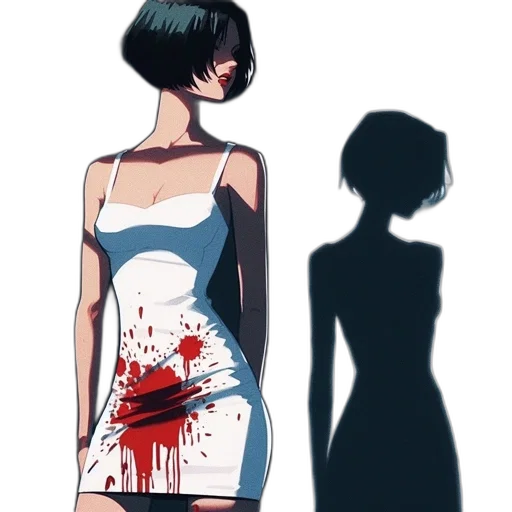 dress, weapon, concept art, anime transparent PNG cut-out