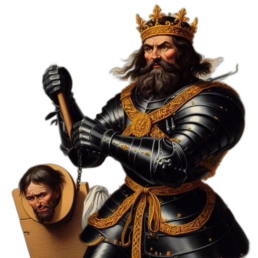 crown, sword, concept art, fantasy art transparent PNG cut-out