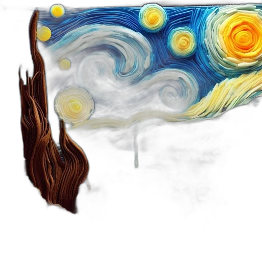 staff, tree, fantasy art, concept art transparent PNG cut-out