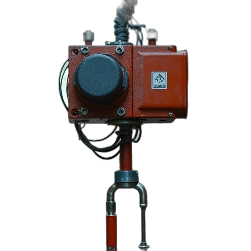 robot, staff, weapon, 3d render transparent PNG cut-out