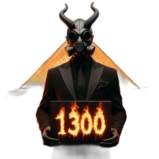 mask, jacket, concept art, fantasy art transparent PNG cut-out