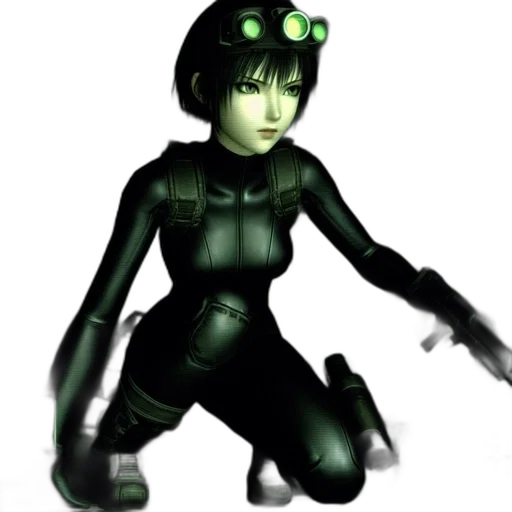 robot, weapon, staff, 3d render transparent PNG cut-out