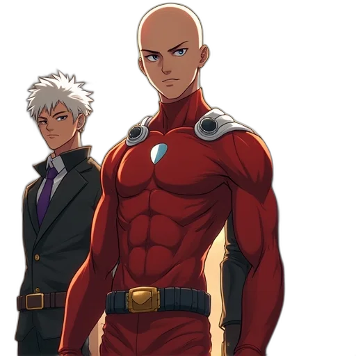 staff, weapon, jacket, anime transparent PNG cut-out