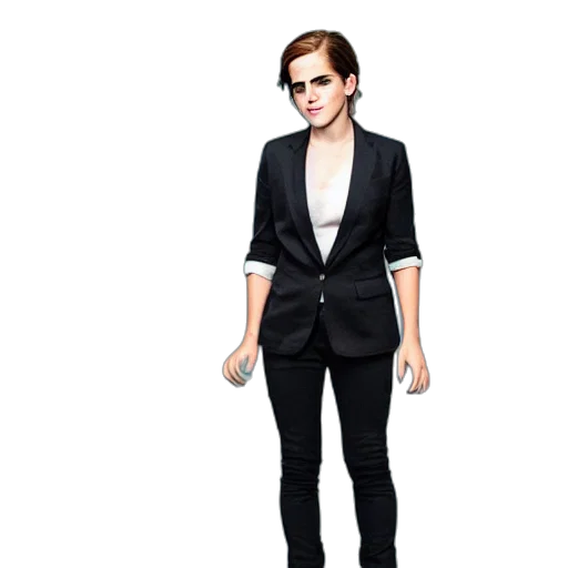 staff, jacket, concept art, 3d render transparent PNG cut-out