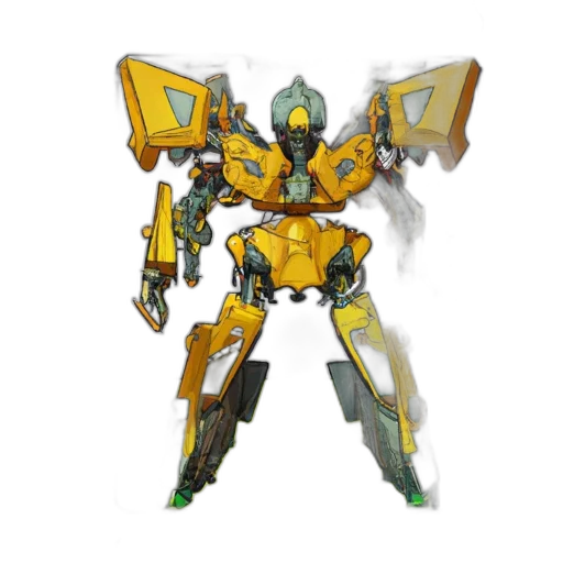 robot, weapon, concept art, 3d render transparent PNG cut-out