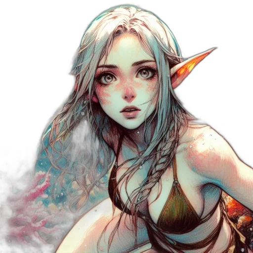 dragon, face, fantasy art, concept art transparent PNG cut-out