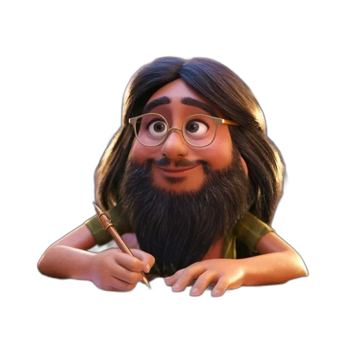 face, staff, hair, animal transparent PNG cut-out