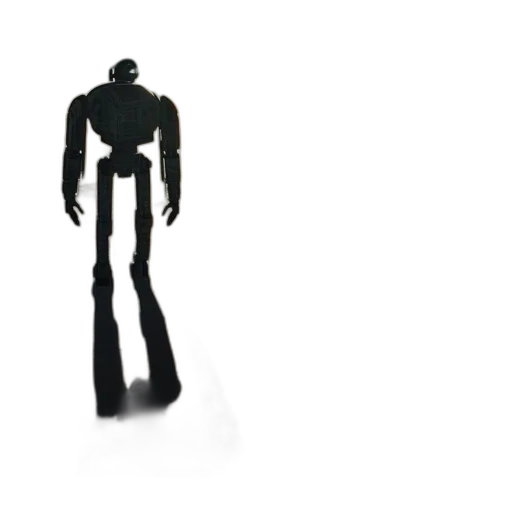 robot, creature, animal, staff transparent PNG cut-out