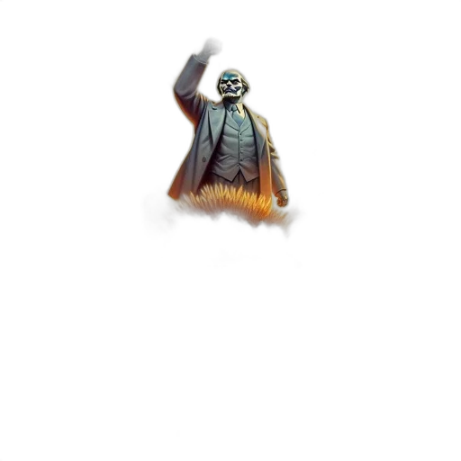 staff, creature, robot, mask transparent PNG cut-out
