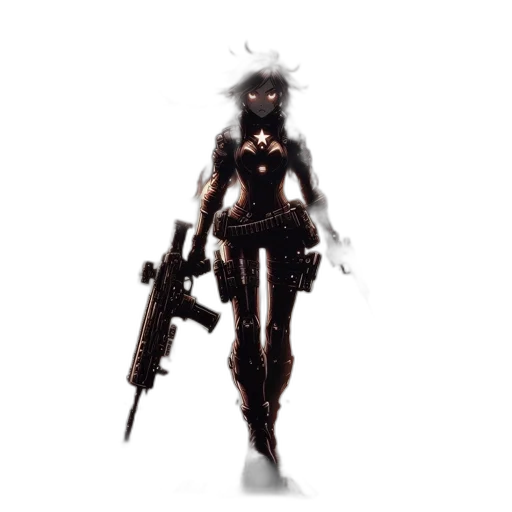 weapon, robot, staff, concept art transparent PNG cut-out