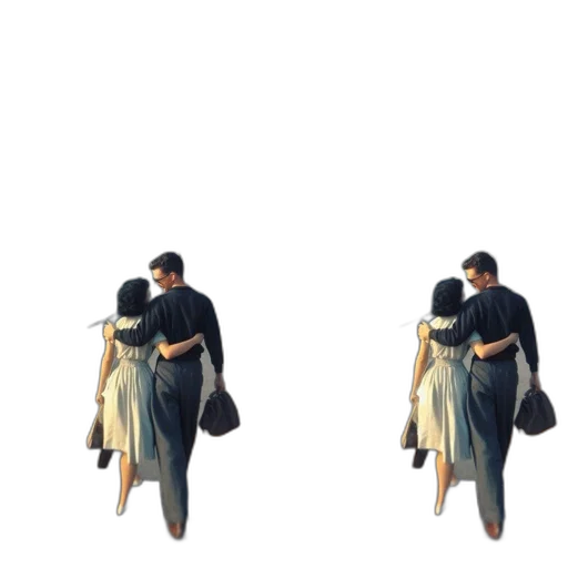 dress, umbrella, 3d render, concept art transparent PNG cut-out