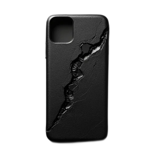 weapon, face, 3d render, black transparent PNG cut-out