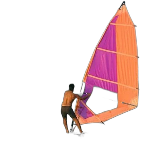umbrella, 3d render, beach, person transparent PNG cut-out