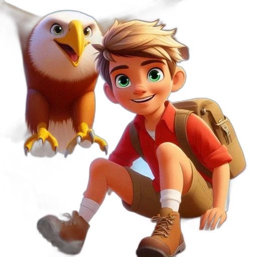 animal, concept art, 3d render, cartoon transparent PNG cut-out